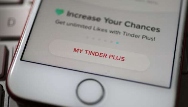 Tinder запустив преміальну передплату для найактивніших користувачів