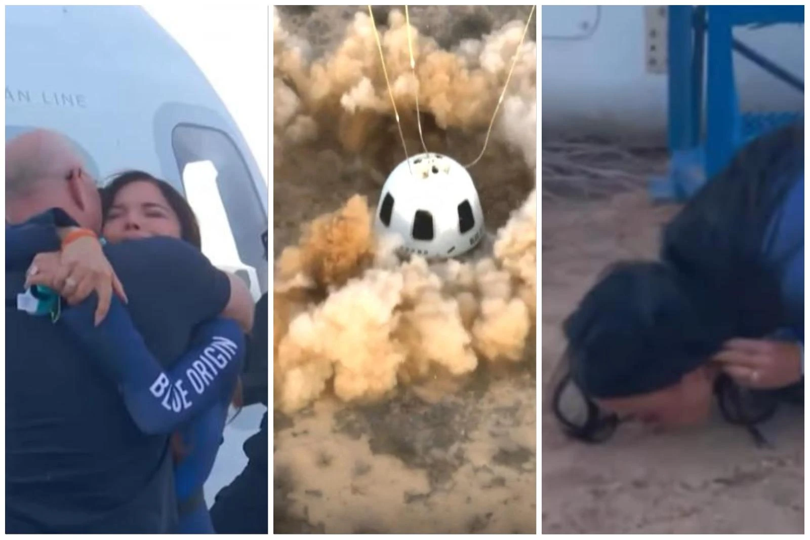Blue Origin, missione riuscita: così Bezos ha spedito la futura moglie nello spazio