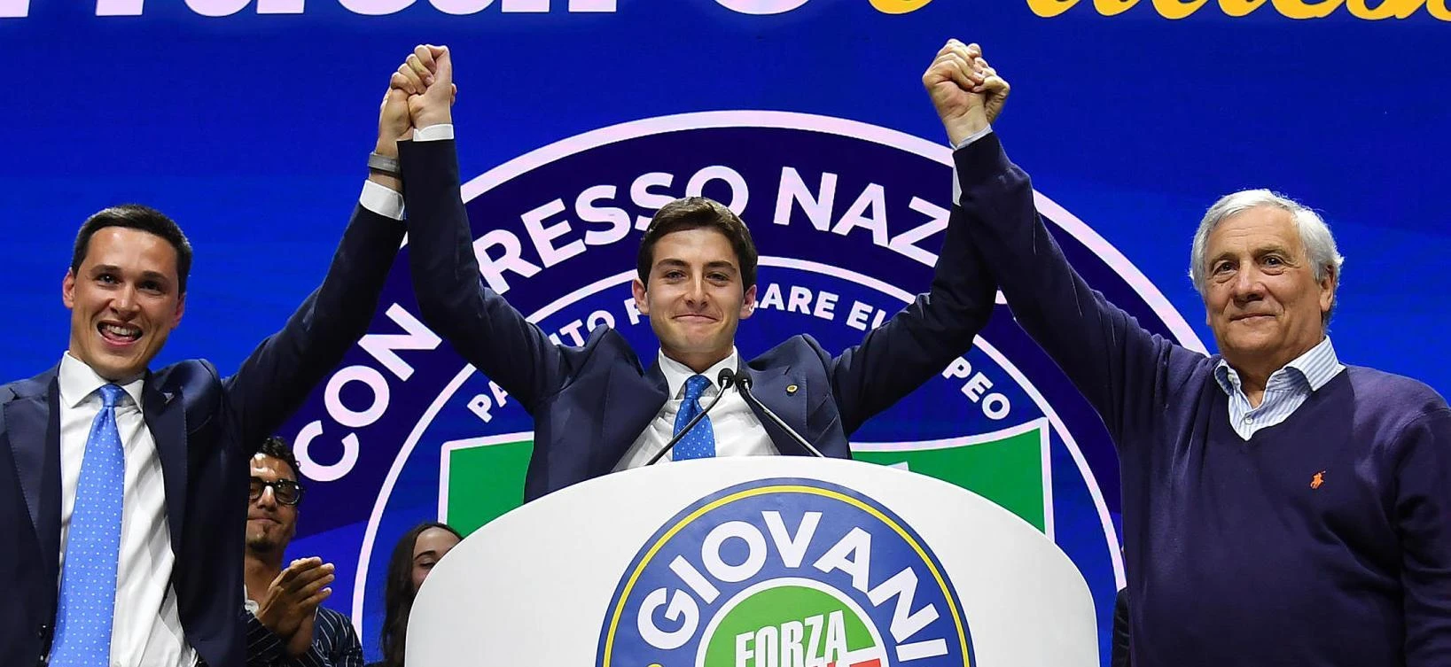 I giovani di Forza Italia. Il neosegretario Leoni:: 