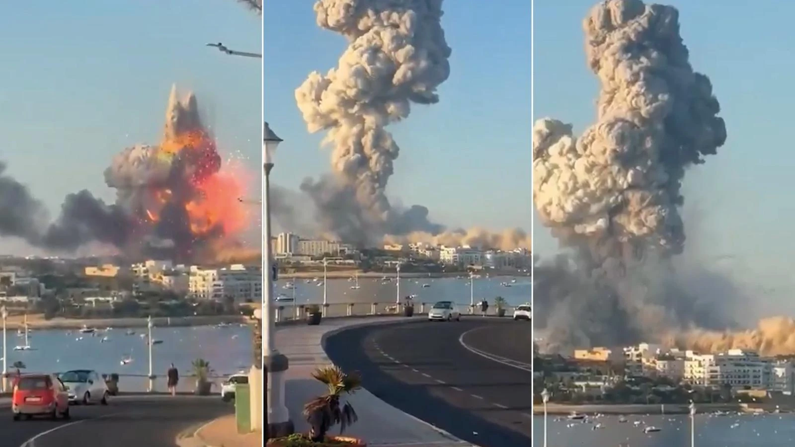 Paura a Malta, esplosioni in fabbrica di fuochi d’artificio: colonna di fumo fino a 300 metri e lingue di fuoco in cielo