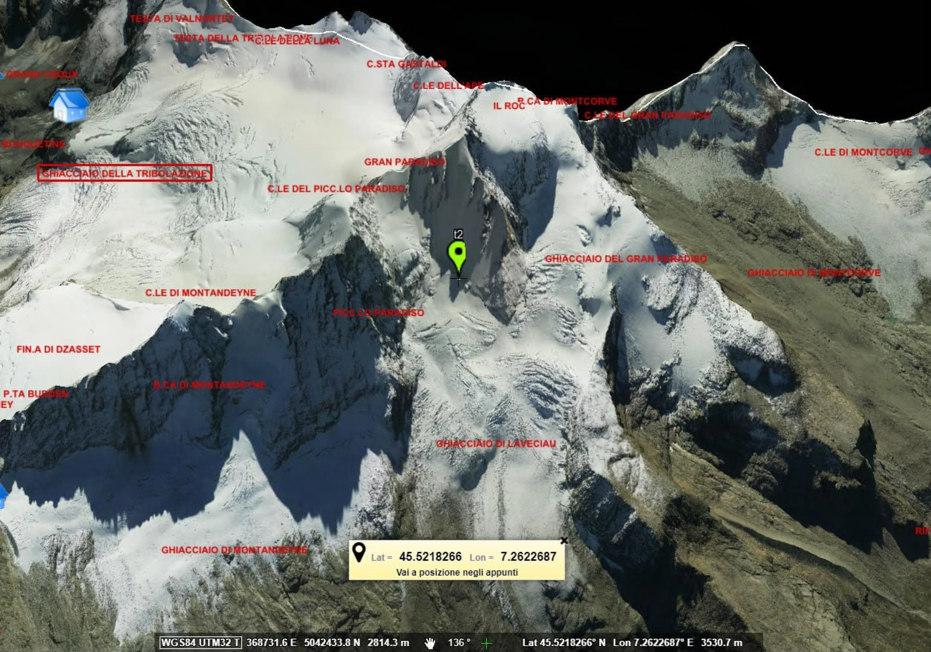 Alpinista lombardo precipita e muore a 54 anni sulla parete nord del Gran Paradiso. Tragico volo per climber 32enne in Val di Fassa