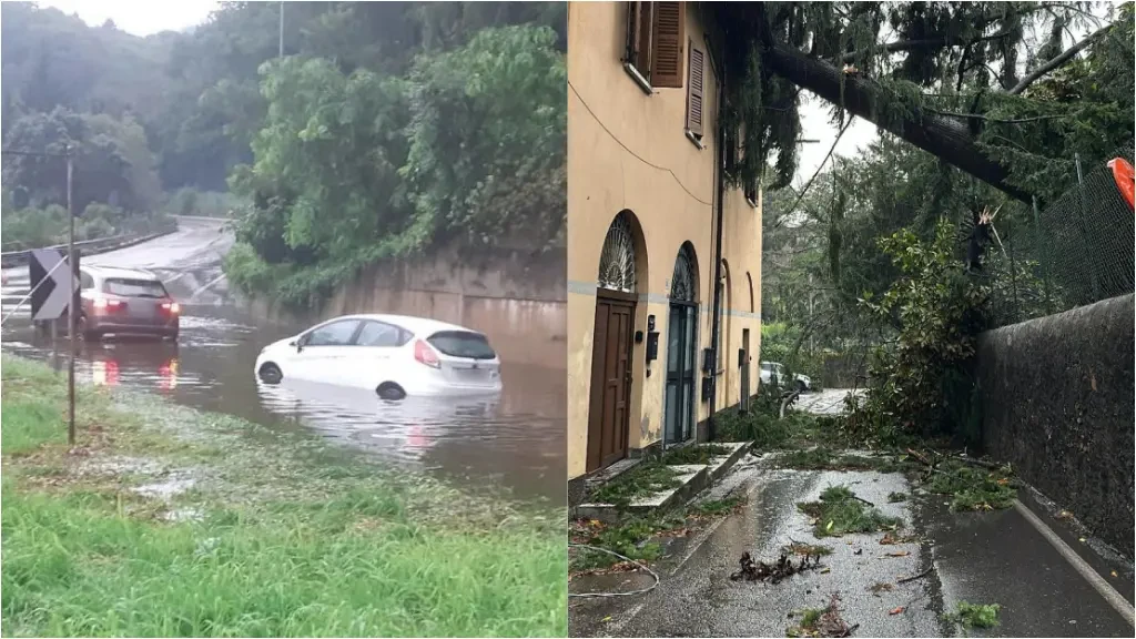 Nubifragi: grandine e raffiche di vento, Nord Italia flagellato dal maltempo. Dove e fino a quando