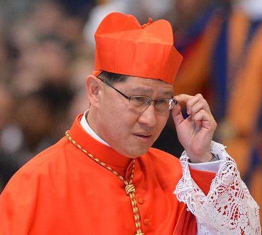 Il cardinale Tagle fra gli ultimi a parlargli: 