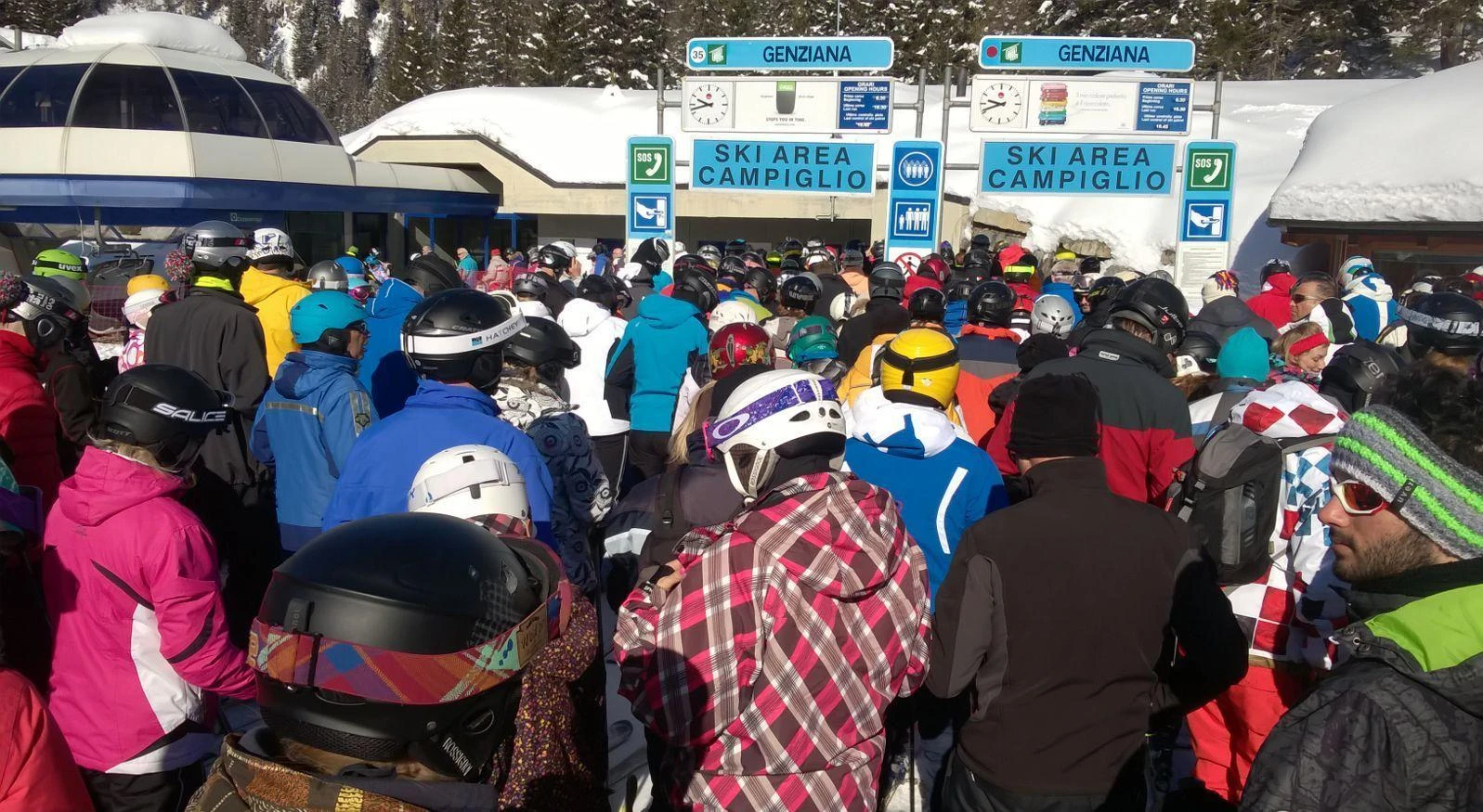 Aiuto, anche in montagna non c’è più posto