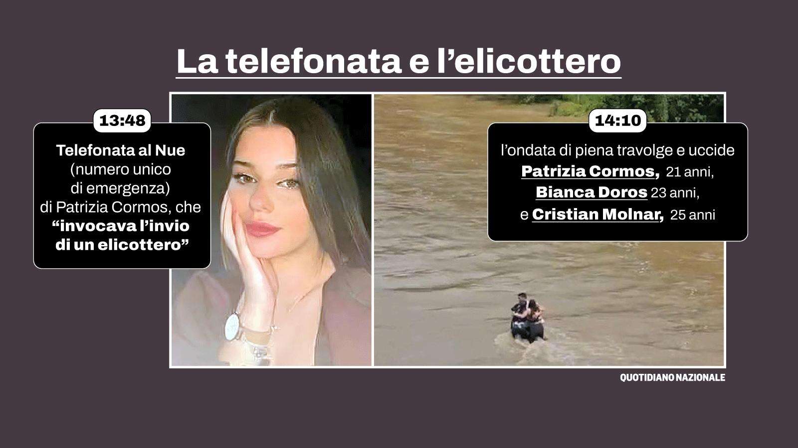 Natisone, la procura: ragazzi morti per imperizia nei soccorsi. Quella telefonata di Patrizia Cormos che ‘invocava’ l’elicottero 22 minuti prima della strage