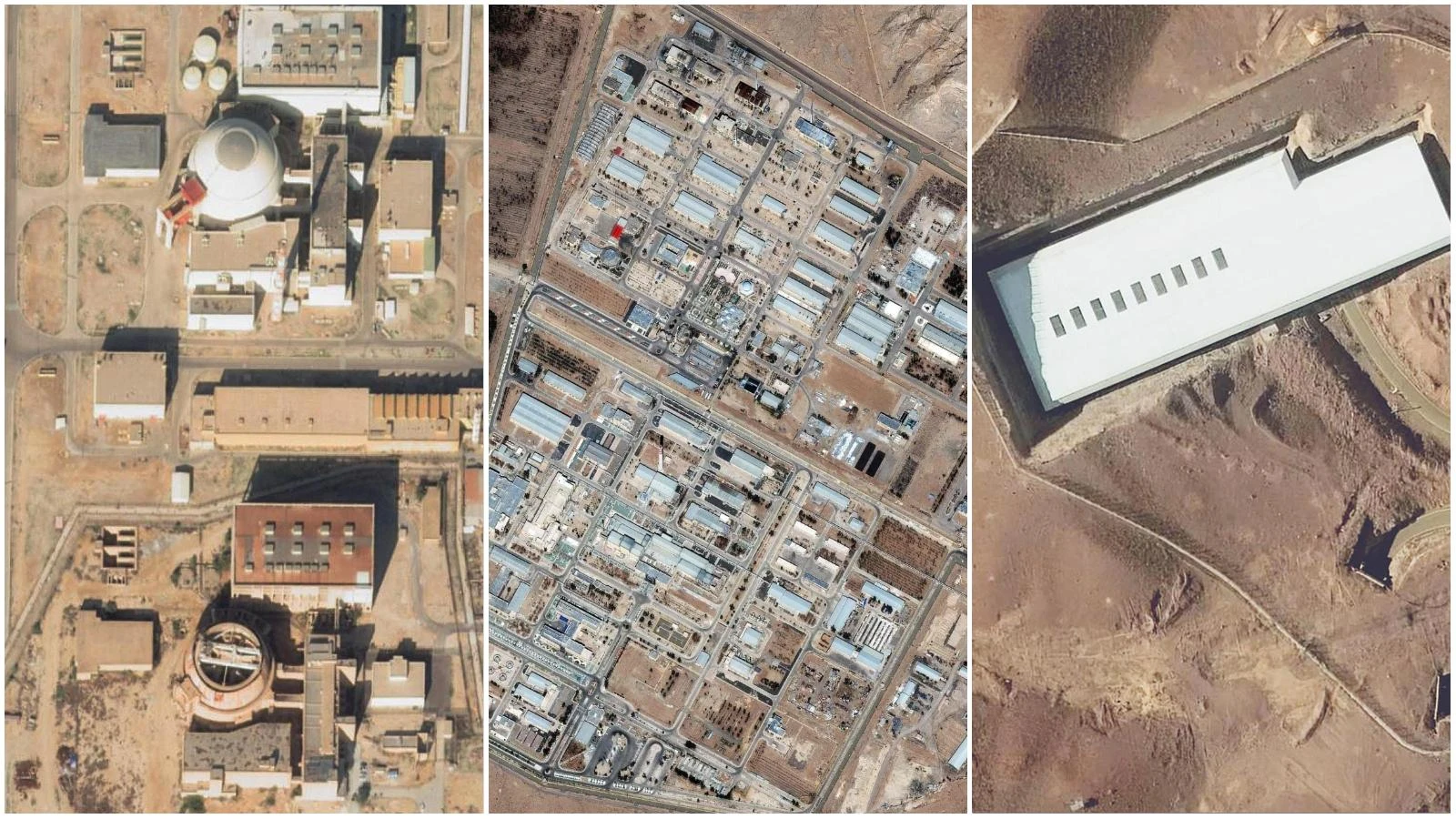 Iran, i siti nucleari e le foto dal satellite: dalle fabbriche sotterranee alle centrali atomiche