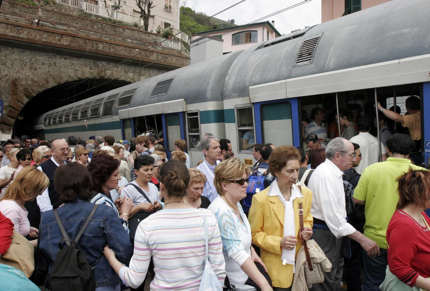 Cinque Terre sopraffatte : 