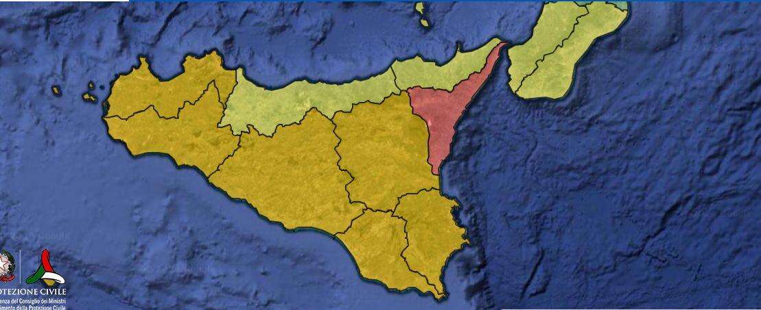 Allerta meteo rossa a Catania: scuole chiuse il 12 novembre. Stop ai bici e motorini