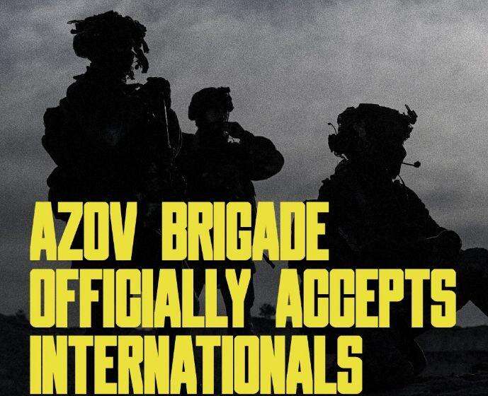 Ucraina, la Brigata Azov crea un “battaglione internazionale”. Ma solo reclute di lingua inglese