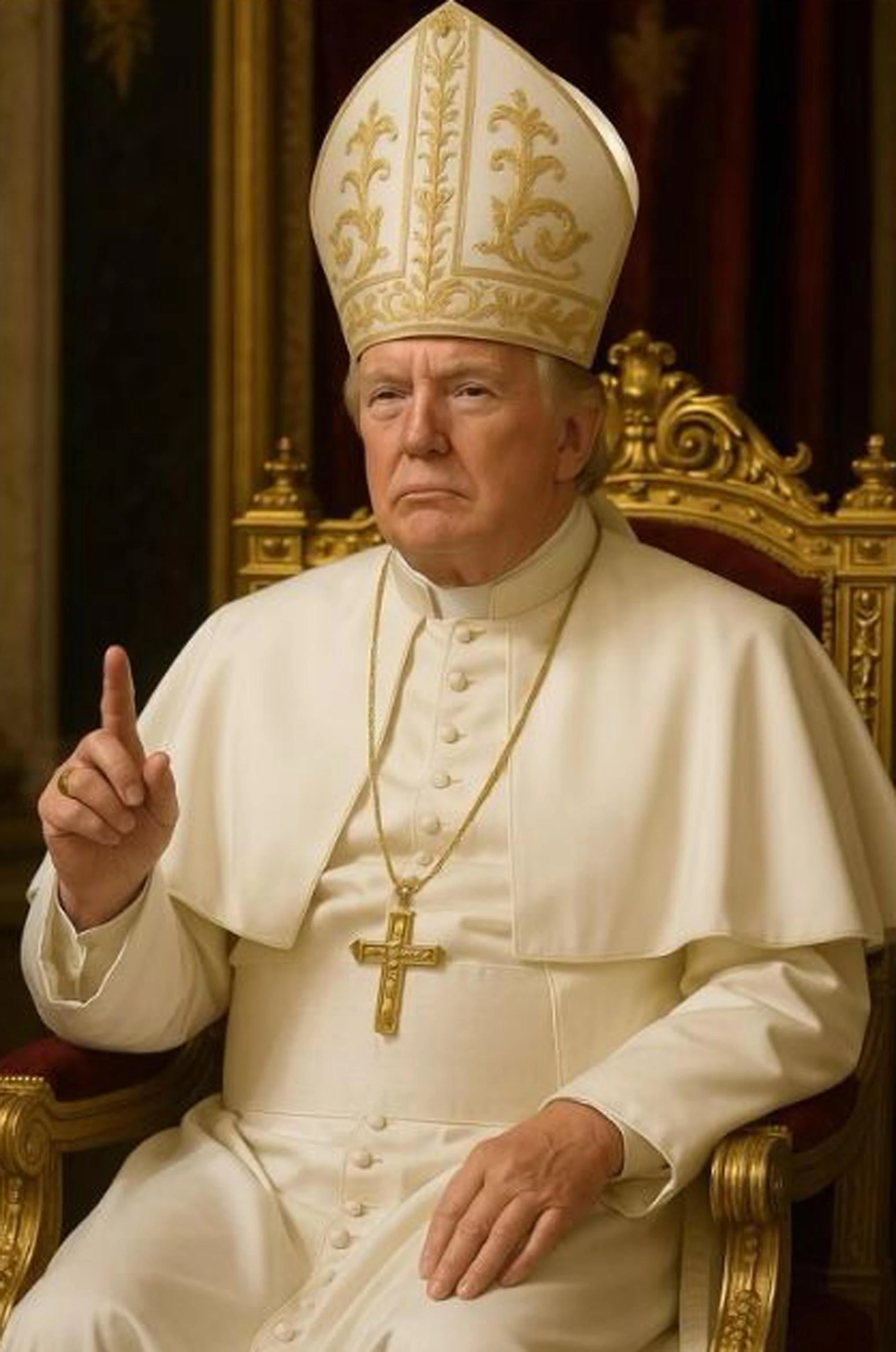 Trump si veste da Papa con l’AI. L’americanista: “Ci prende in giro, svia l’attenzione”