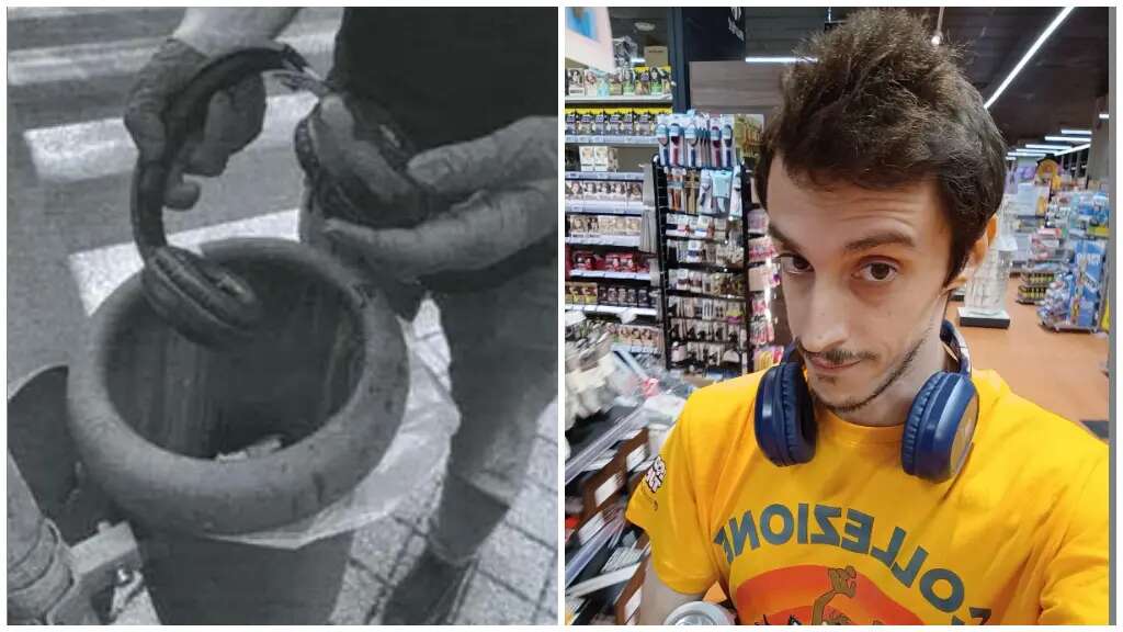 Il selfie di Manuel con le cuffie blu: la foto tra gli scaffali del Carrefour tre ore prima dell’omicidio