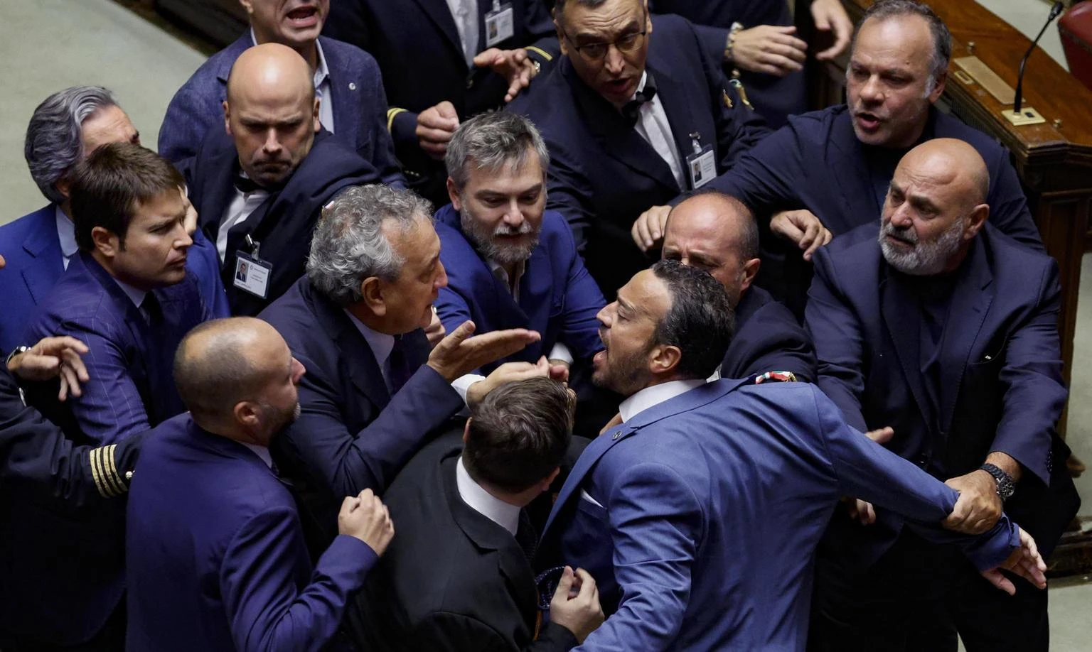 Giustizia Rissa alla Camera