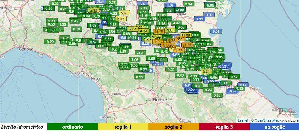 Allarme maltempo, fiumi in piena: evacuazioni in corso a San Lazzaro di Savena