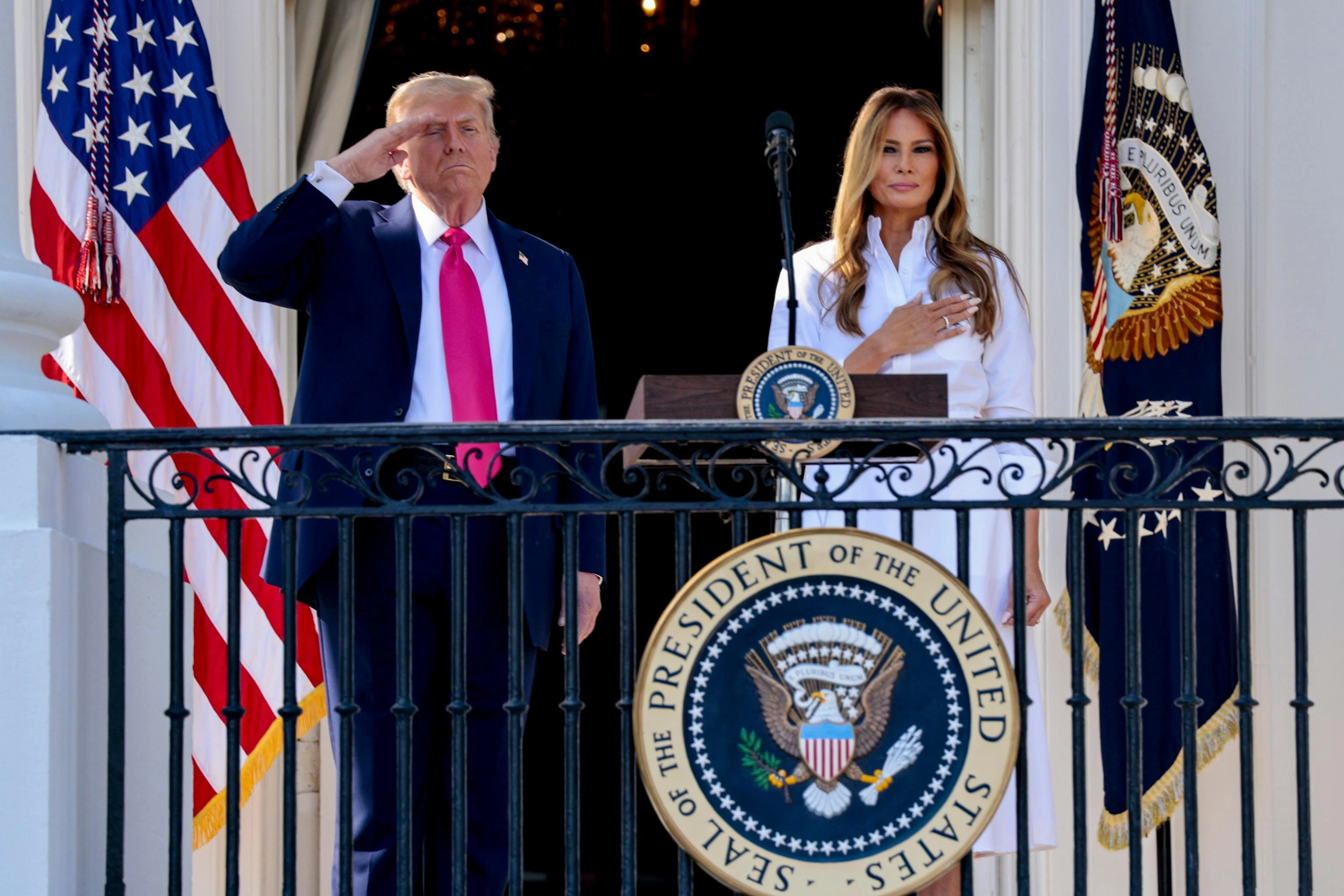 Independence Day, il discorso di Trump: “Abbiamo avuto 4 anni di imbarazzo. Ora stiamo vincendo”