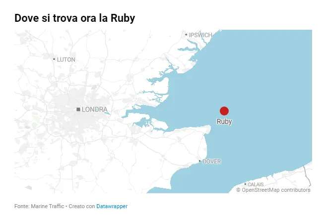 Nave Ruby con fertilizzante esplosivo, allarme in Gran Bretagna. Cosa sta succedendo