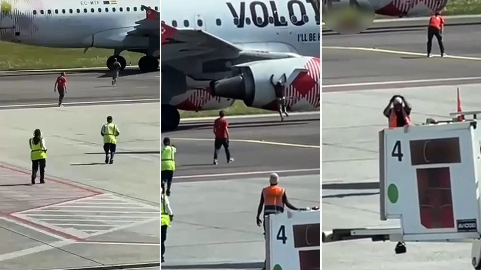 Orio al Serio, ecco il video dell'irruzione in pista: la sequenza della tragedia in aeroporto