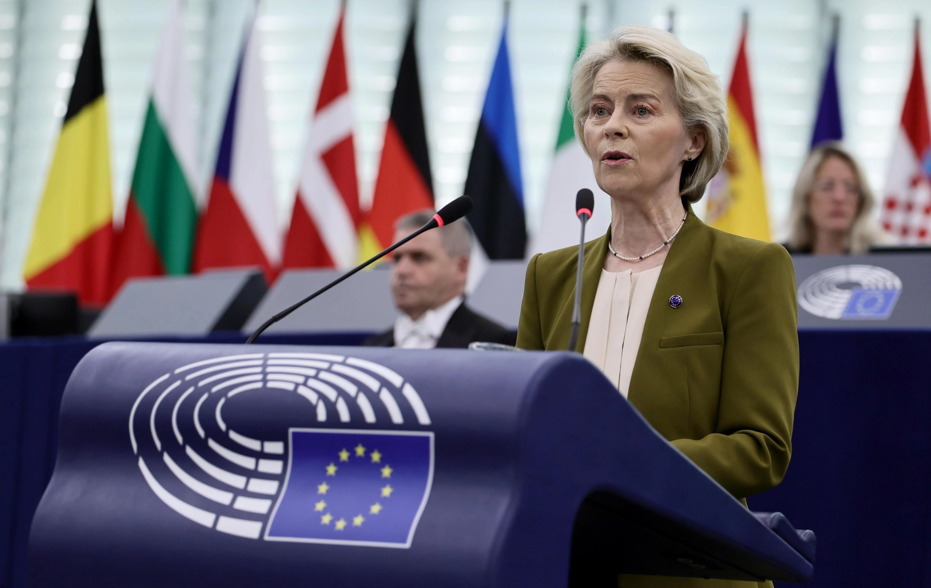 Discorso sullo Stato dell'Unione, von der Leyen: l’Europa difenderà ogni centimetro di territorio, sanzioni a Israele