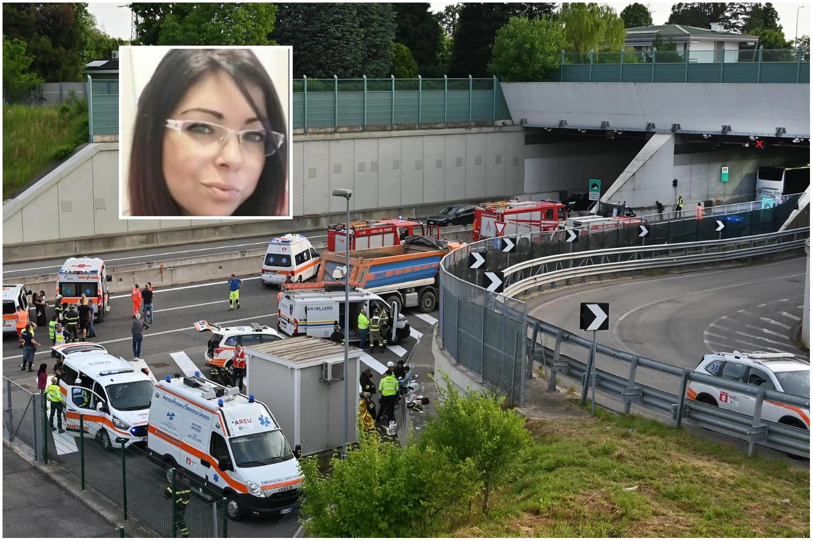 Tragedia davanti agli alunni sulla Pedemontana: si schianta il pullman della gita, muore la maestra Domenica Russo