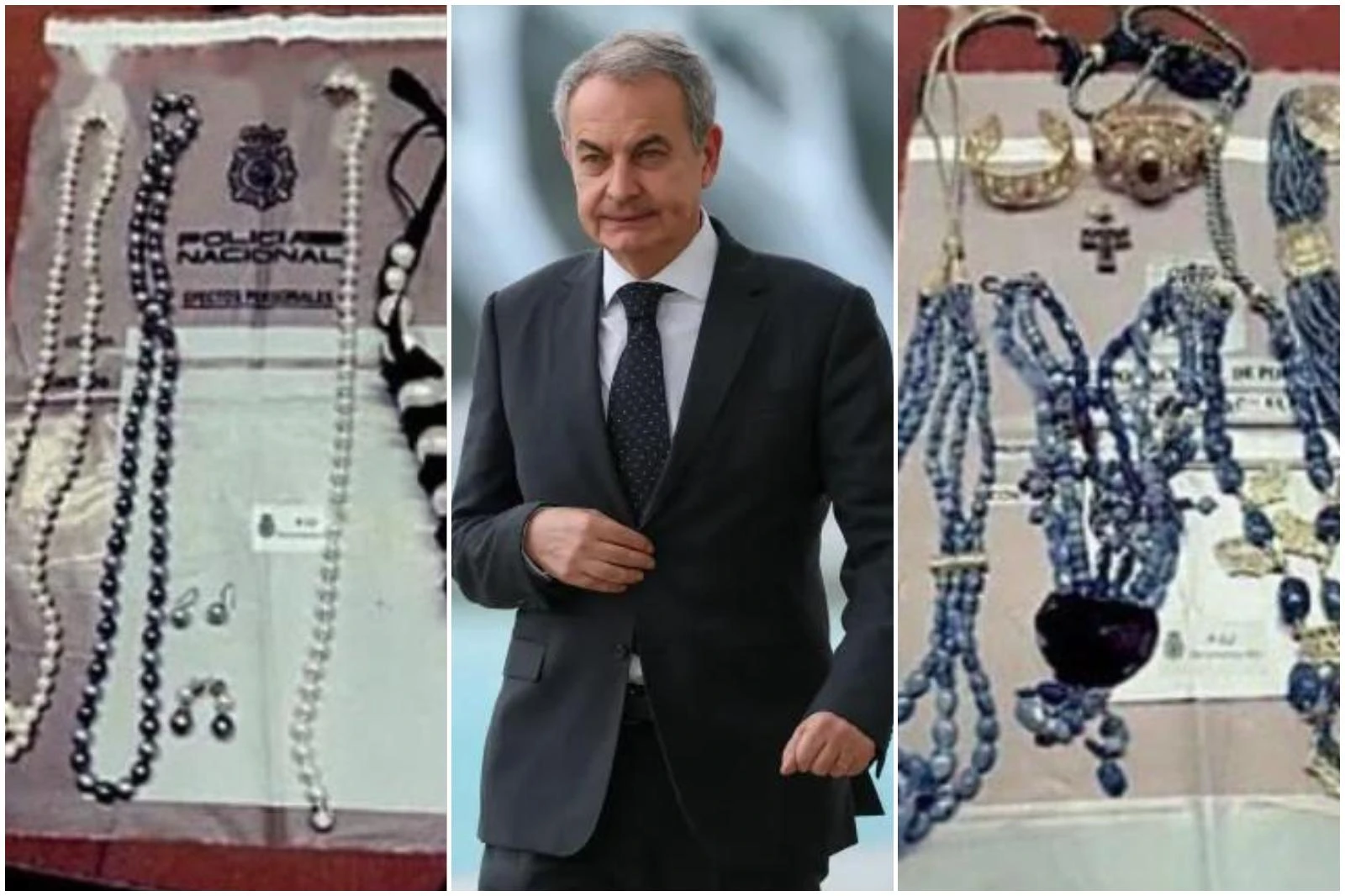 Sequestrato il ‘tesoro’ di Zapatero: 3 milioni di oro, zaffiri e smeraldi. La segretaria: “Eredità della moglie e regali”