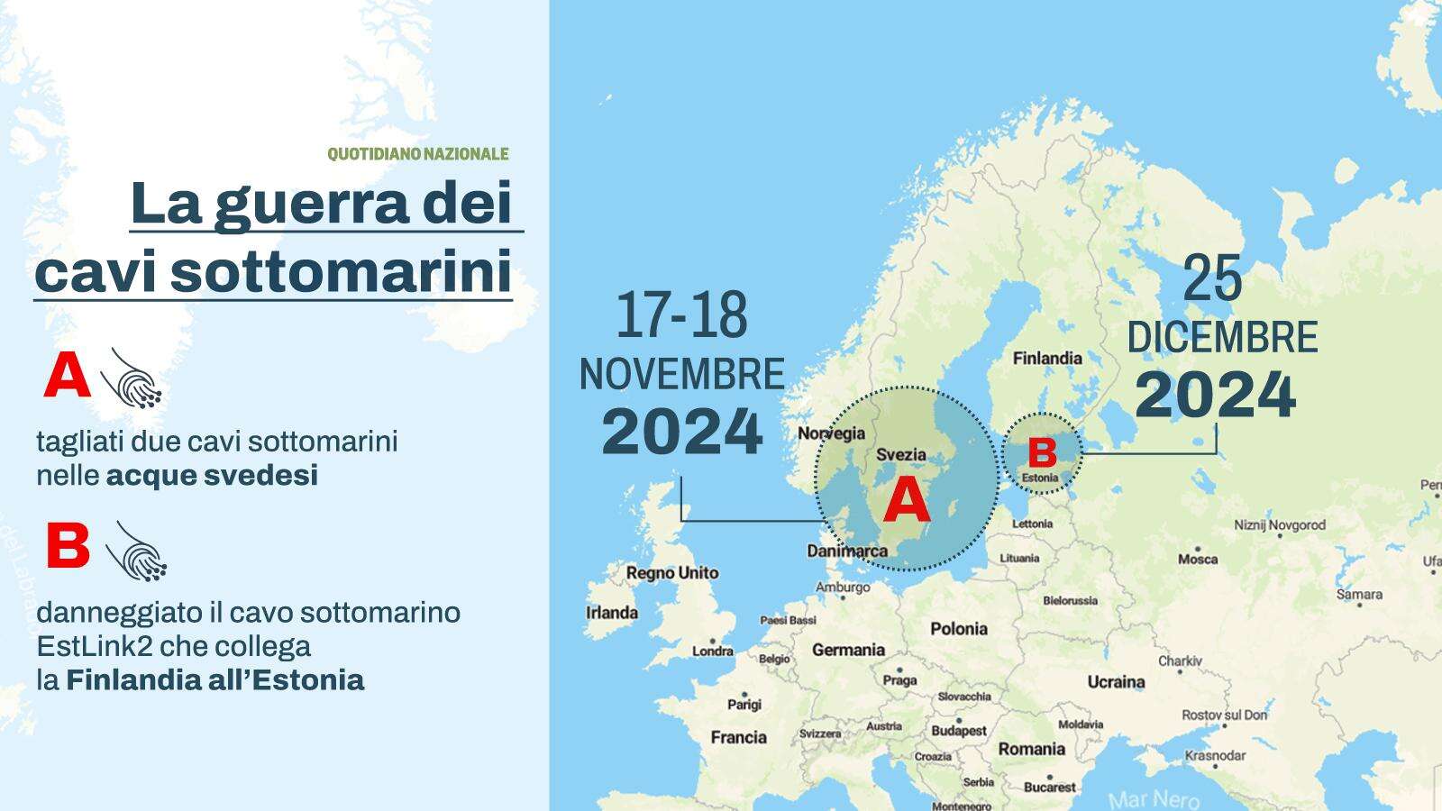 “Cavi sottomarini e sabotaggi: la guerra mondiale è in atto nel Quinto dominio”. Ecco chi sono gli attori