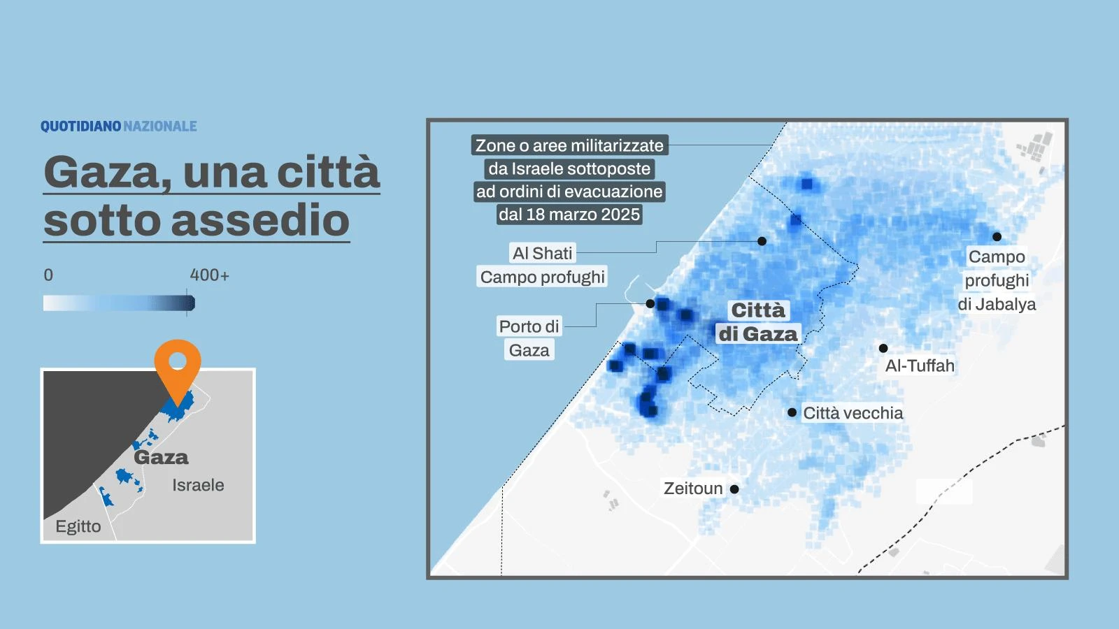 Gaza City, una città sotto assedio: da polo culturale a spettro. Vige la legge del più forte