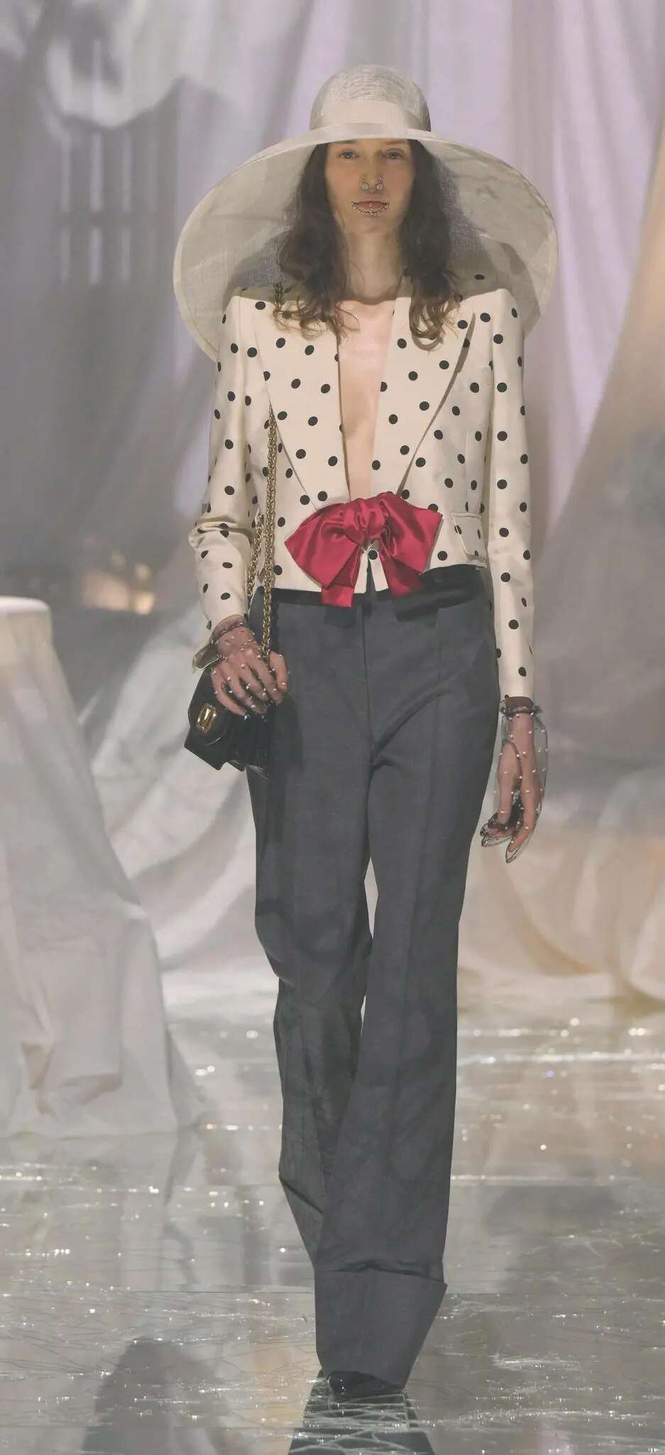 Fiocchi e pois, Valentino versione Michele