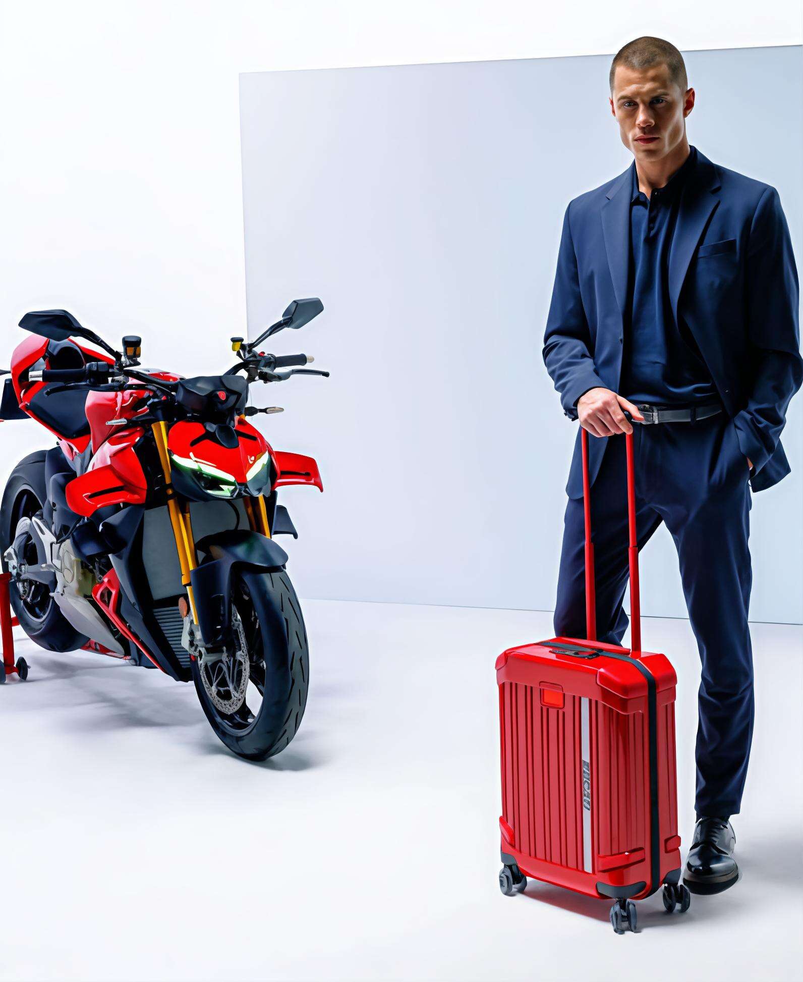 Velocità e design. Piquadro e Ducati due icone di stile