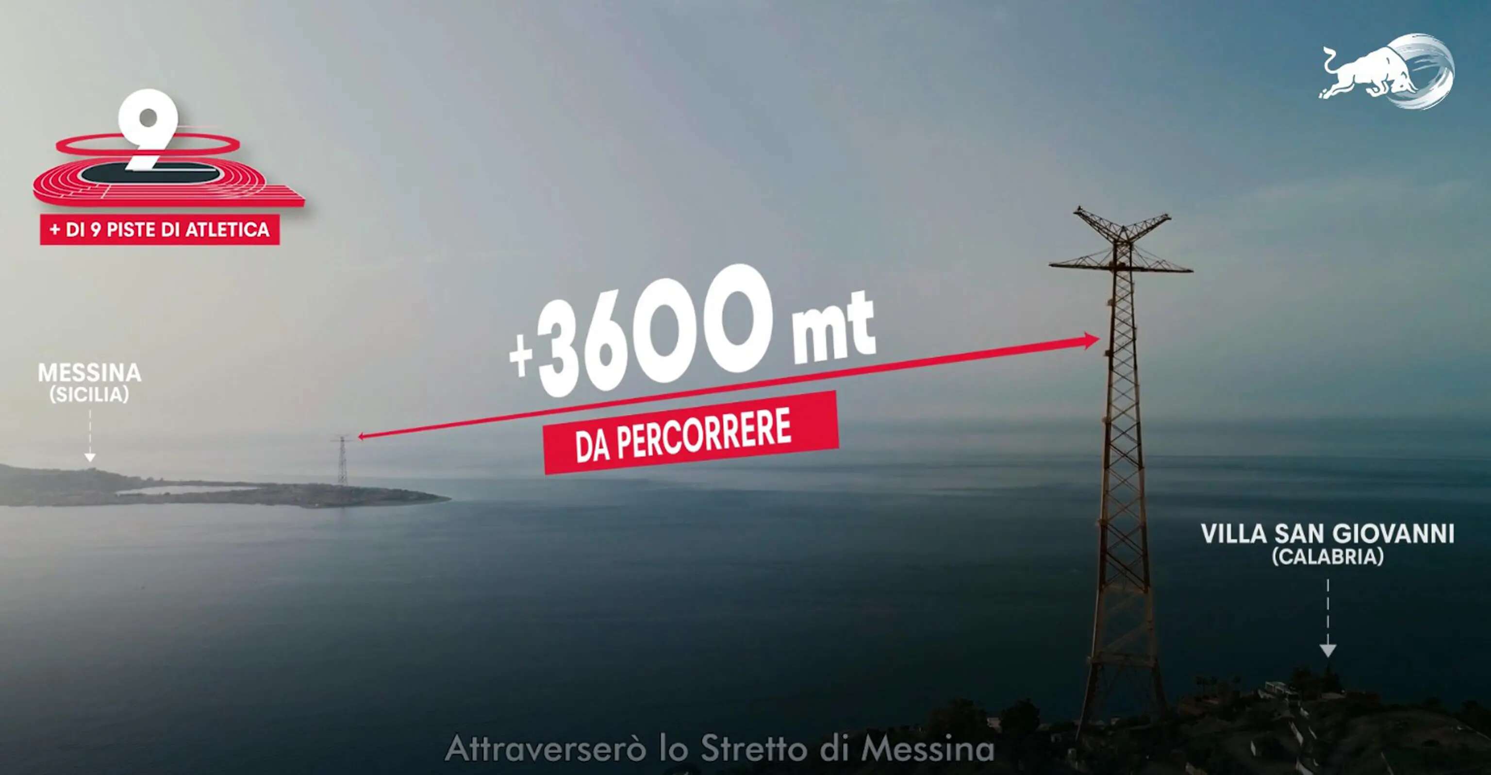 Jaan Roose ha attraversato lo Stretto di Messina su una fune: caduta a 150 metri dal traguardo