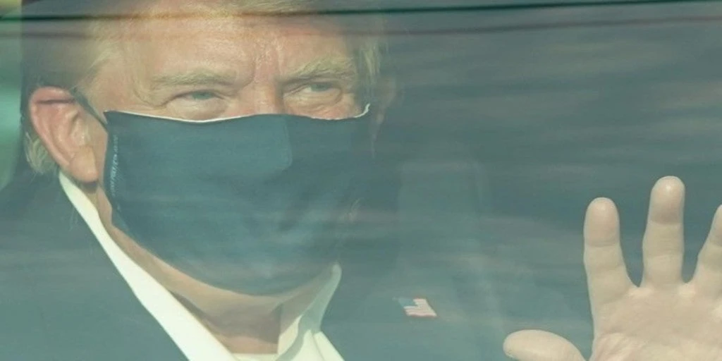 Trump anuncia que saldrá del hospital en horas: «No tengáis miedo al virus»