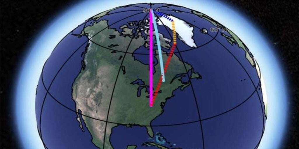 El clima ha cambiado el eje de la Tierra