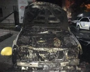 Підпал автівки журналістів 