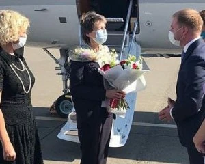 В Україну прибула президентка Швейцарії