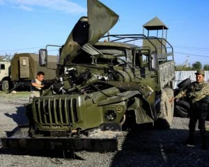 Азербайджан змусив вірменських військових тікати, покинувши техніку
