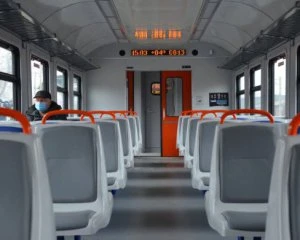 Вандали пошкодили нещодавно відреставровану електричку