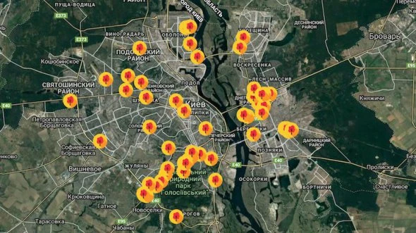 Киян закликали озеленити місто. Де саме – підкаже інтерактивна мапа