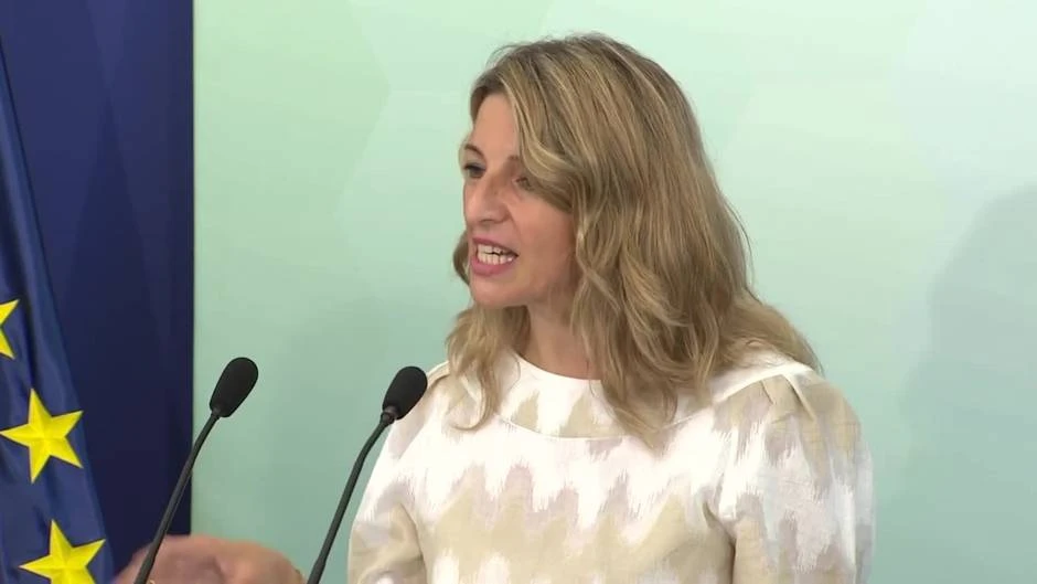 Yolanda Díaz dice que la economía necesita 