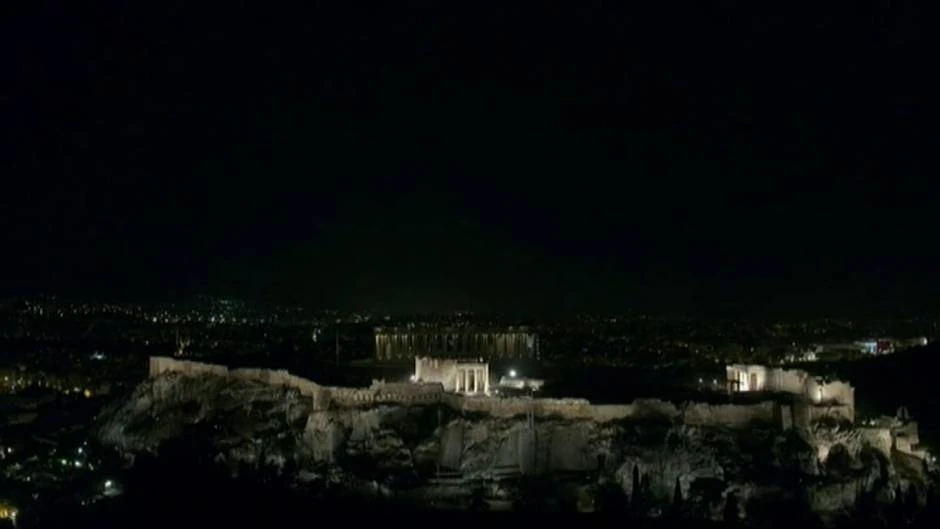 La Acrópolis ateniense estrena iluminación