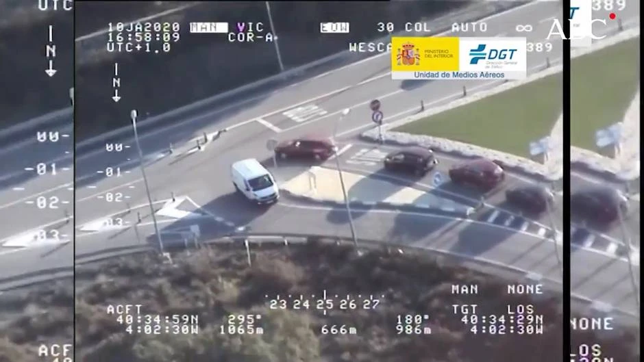 Una de cada cuatro furgonetas denunciadas por la DGT superaba el límite de velocidad