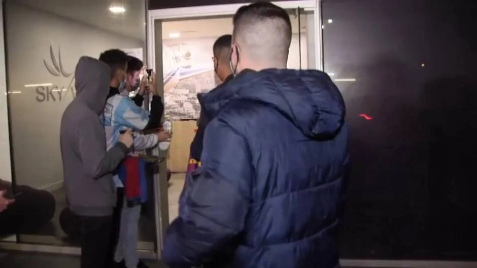 Messi a su llegada a Barcelona: 