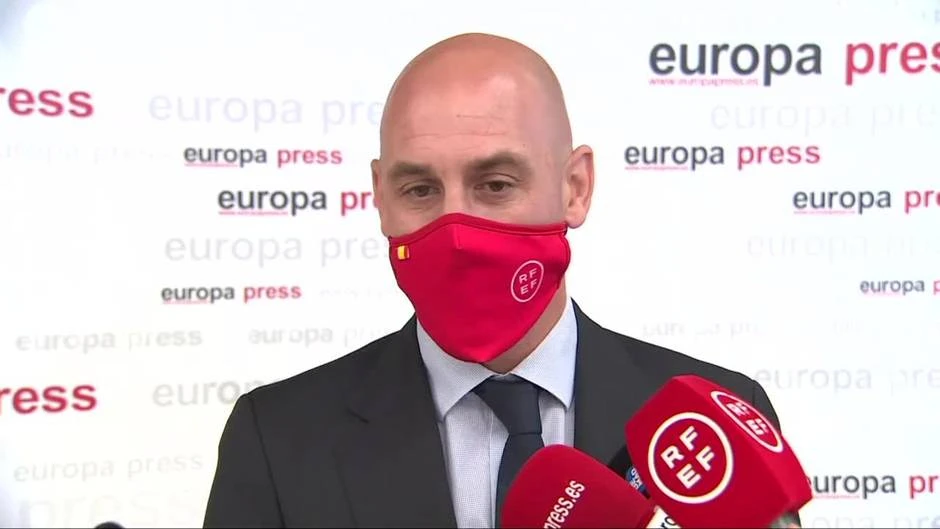 Rubiales se muestra 
