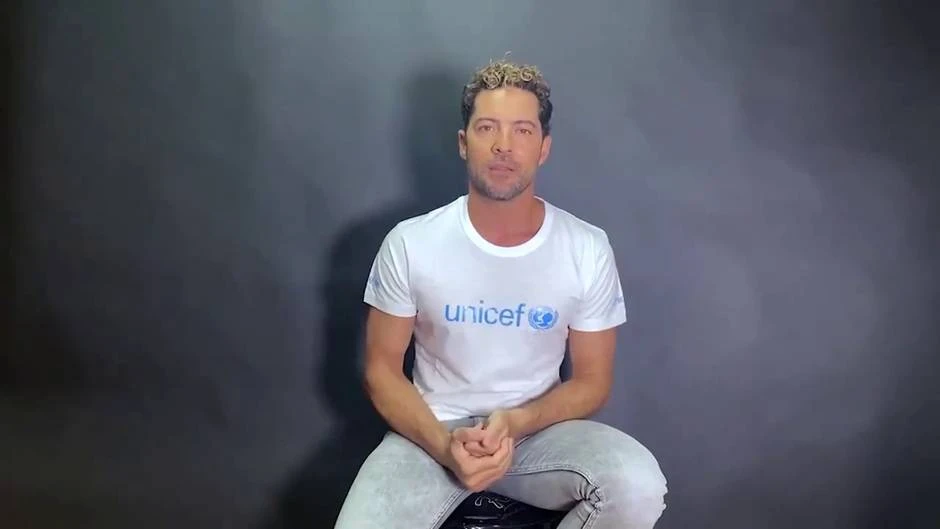 David Bisbal participa en la campaña sobre vacunación de Unicef