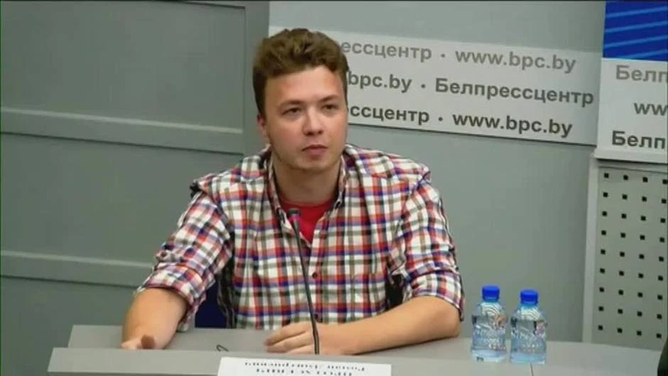 Roman Protasevich: Nadie me ha maltratado