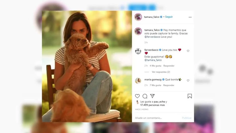 El piropo de Tamara Falcó a Fernando Verdasco