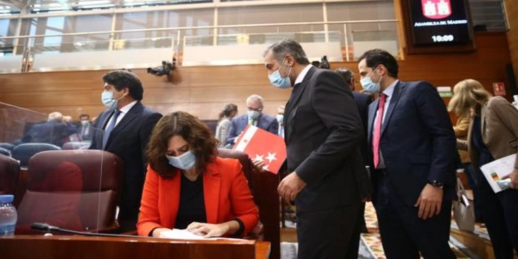 Ayuso afirma que desde que Podemos entró en los parlamentos «todo ha ido a peor»