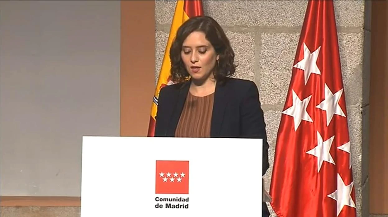 Isabel Díaz Ayuso anuncia nuevas restricciones por coronavirus en Madrid