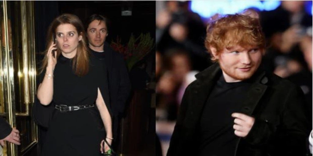 El día que Beatriz de York le cortó la cara con una espada a Ed Sheeran 