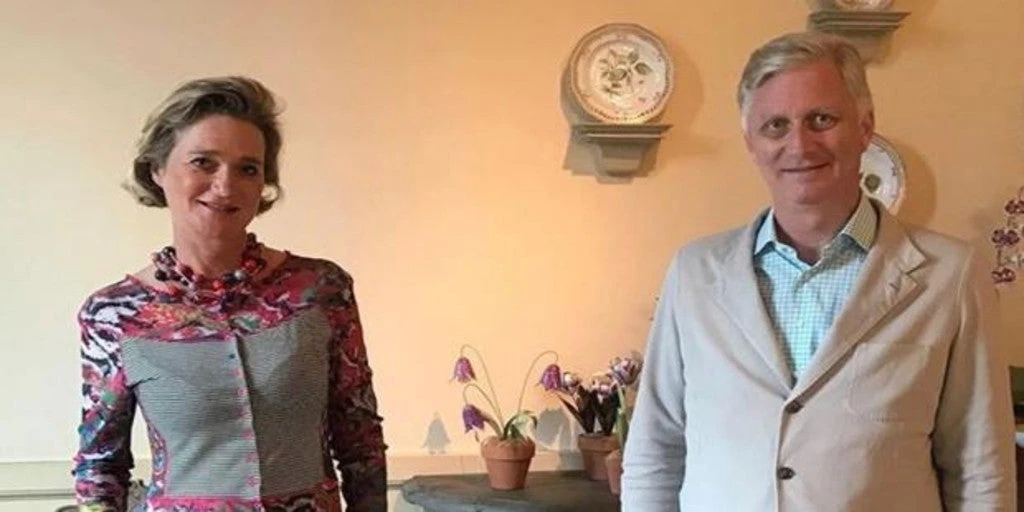 Delphine Boël conoce a su hermano Felipe de Bélgica tras ser nombrada princesa 
