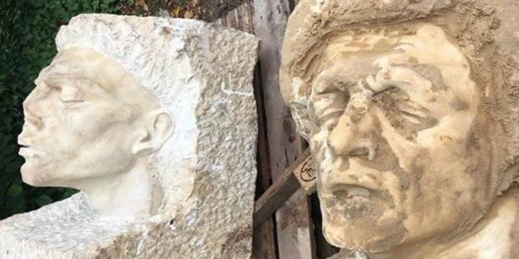Encuentran enterrado en un museo de Berlín un busto del escultor favorito de Hitler