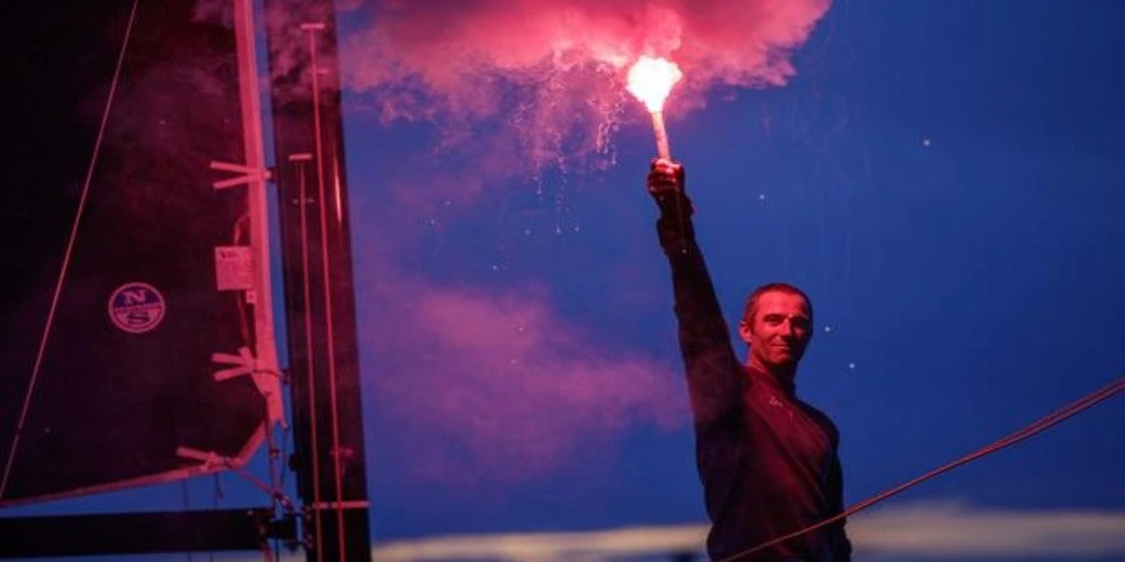 Armel Le Cléac'h gana por tercera vez la Solitaire du Figaro