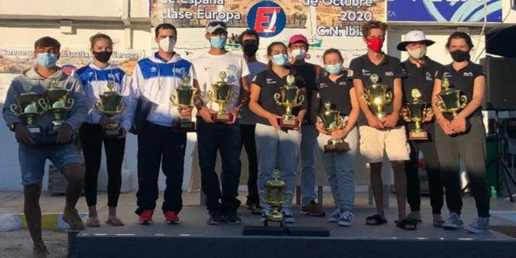 Alejandro Pareja e Inés Alcañiz, nuevos campeones de España en la clase Europe